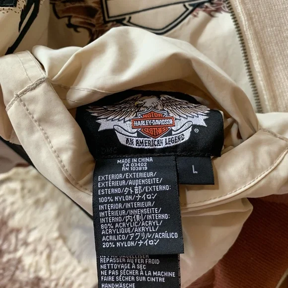 SUPER VERSATILE HARLEY-DAVIDSON JACKET/VEST - Picture 14 of 16